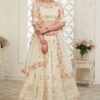 Off White Embroidered Lehenga Choli